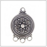 Декоративный элемент, серебро Бали, 20х14мм